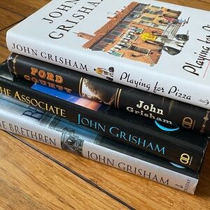 John Grisham - 4 Hard Cover - Ford County Associate Brethren Playing For Pizza